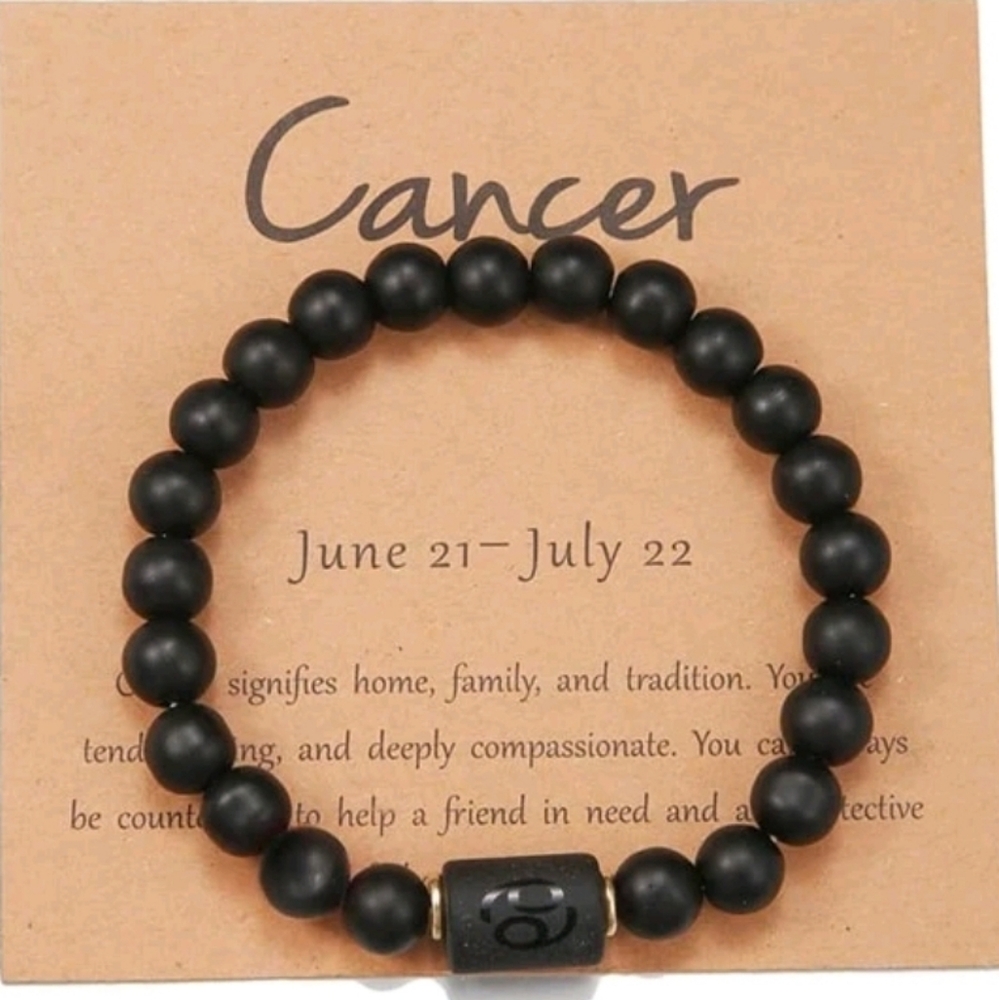 Cancer bracelet and necklace